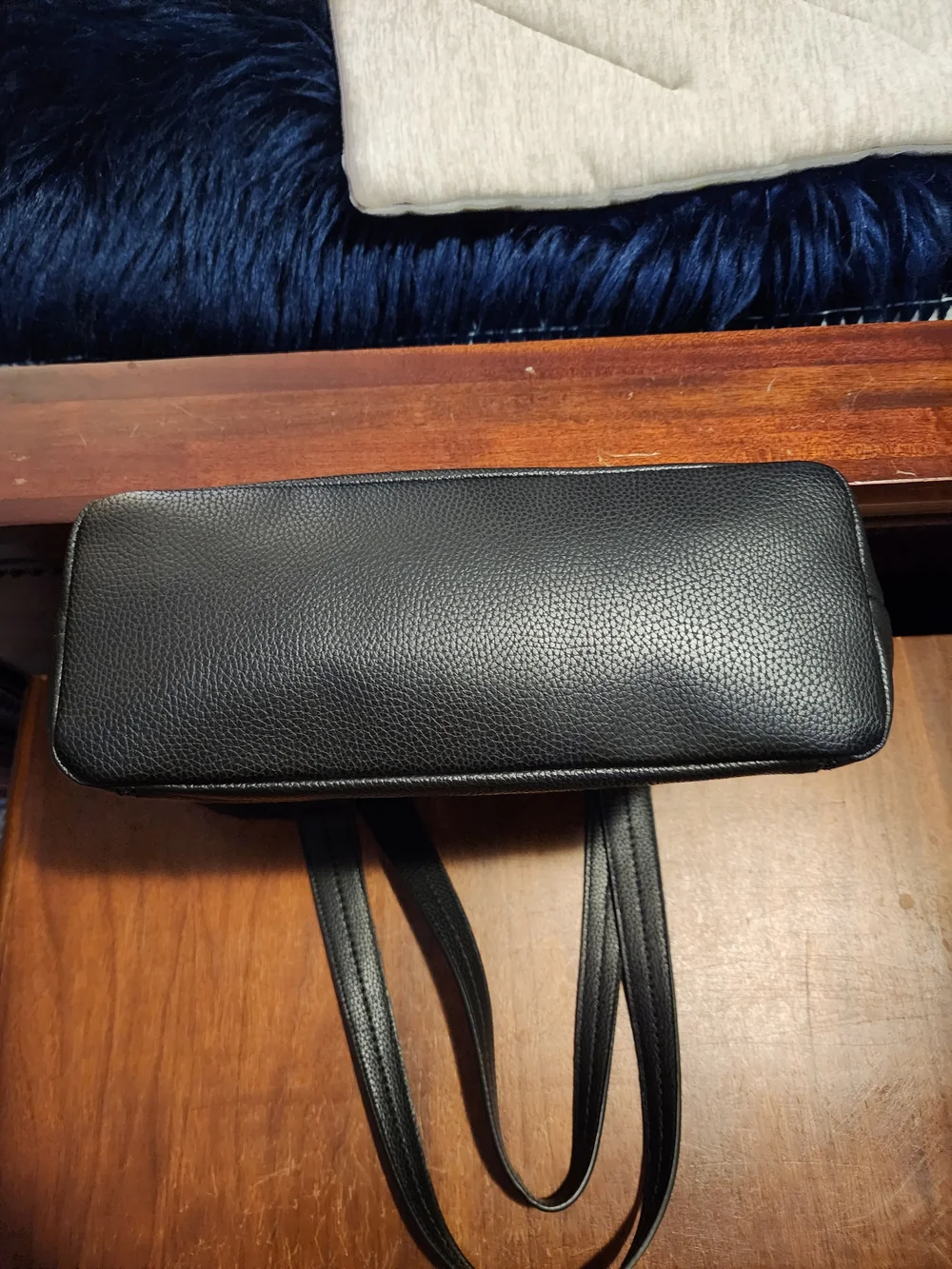 The Sak Black Pebbled Leather Shoulder Bag
